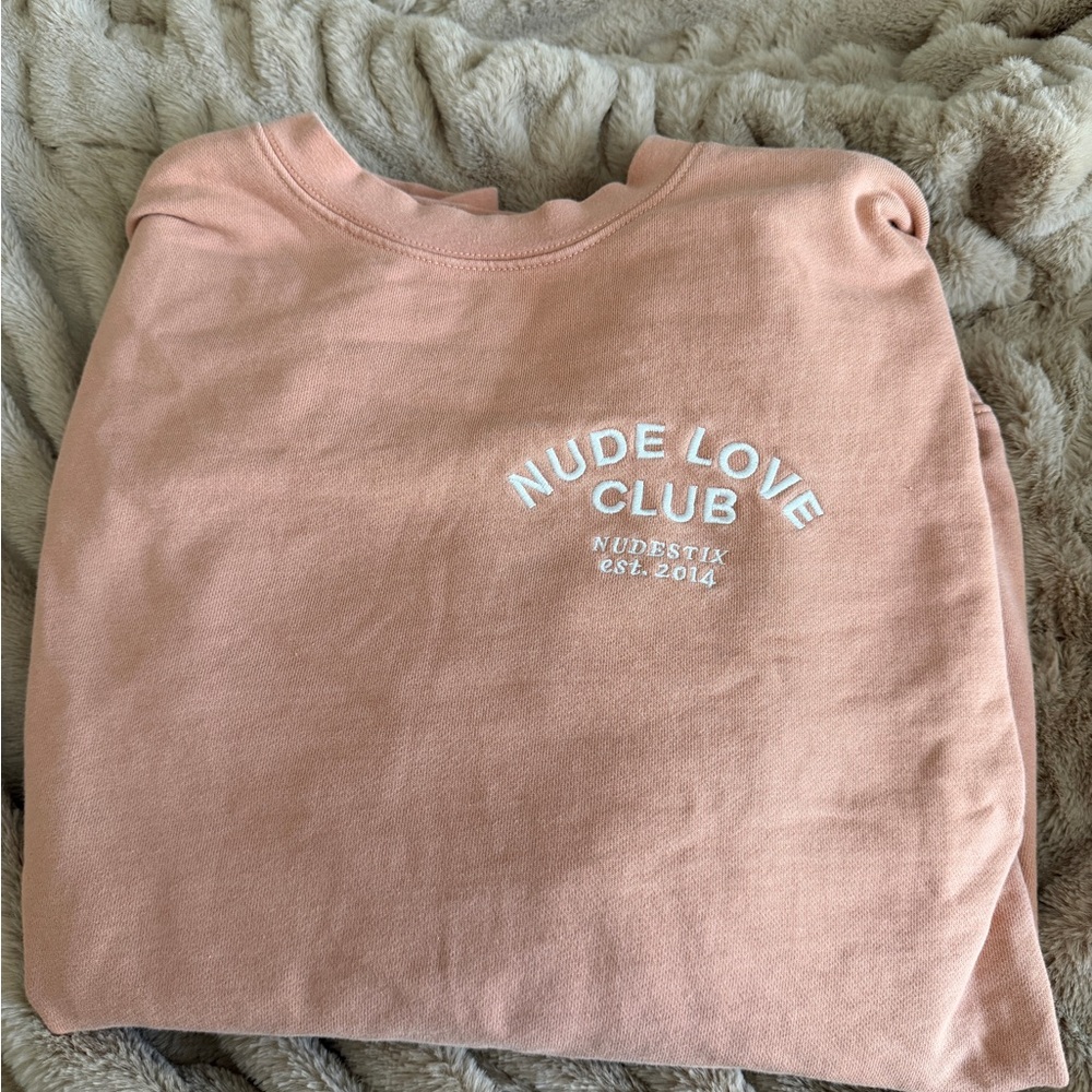Mayfair X nudestix crew neck
